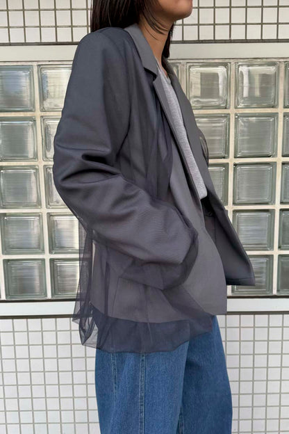 【予約：1月下旬〜2月上旬】Tulle Jacket／60251004002