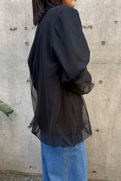 【予約：1月下旬〜2月上旬】Tulle Jacket／60251004002