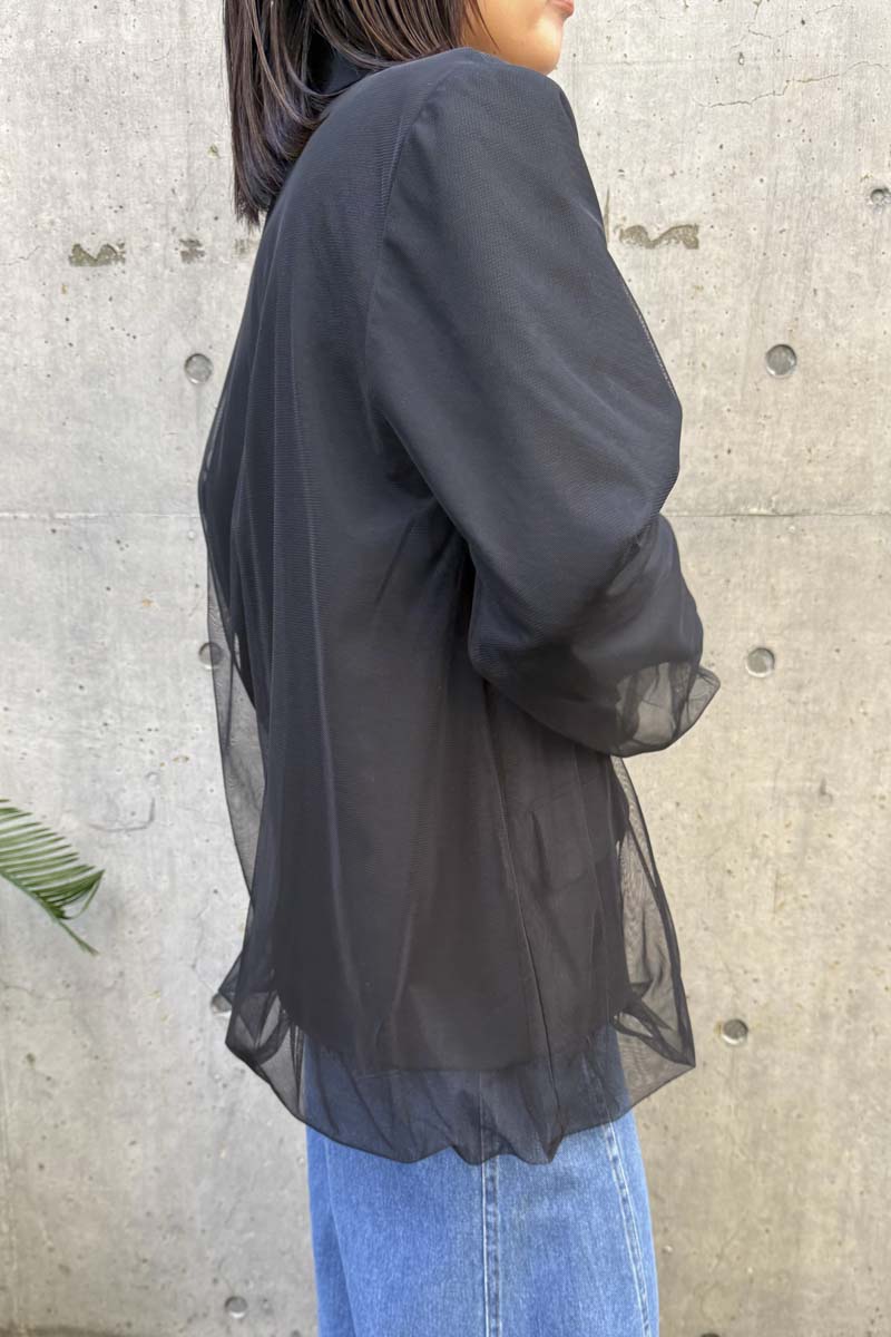 【予約：1月下旬〜2月上旬】Tulle Jacket／60251004002