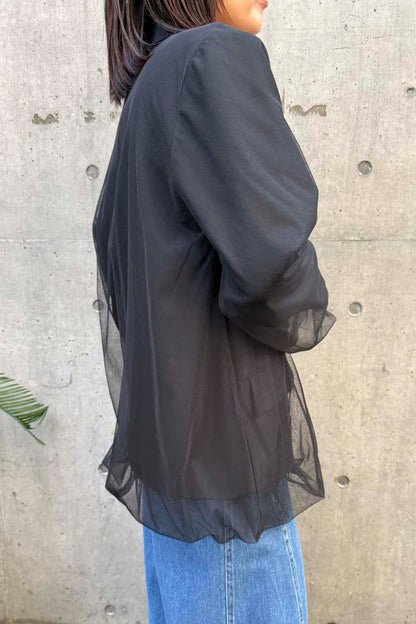 【予約：1月下旬〜2月上旬】Tulle Jacket／60251004002