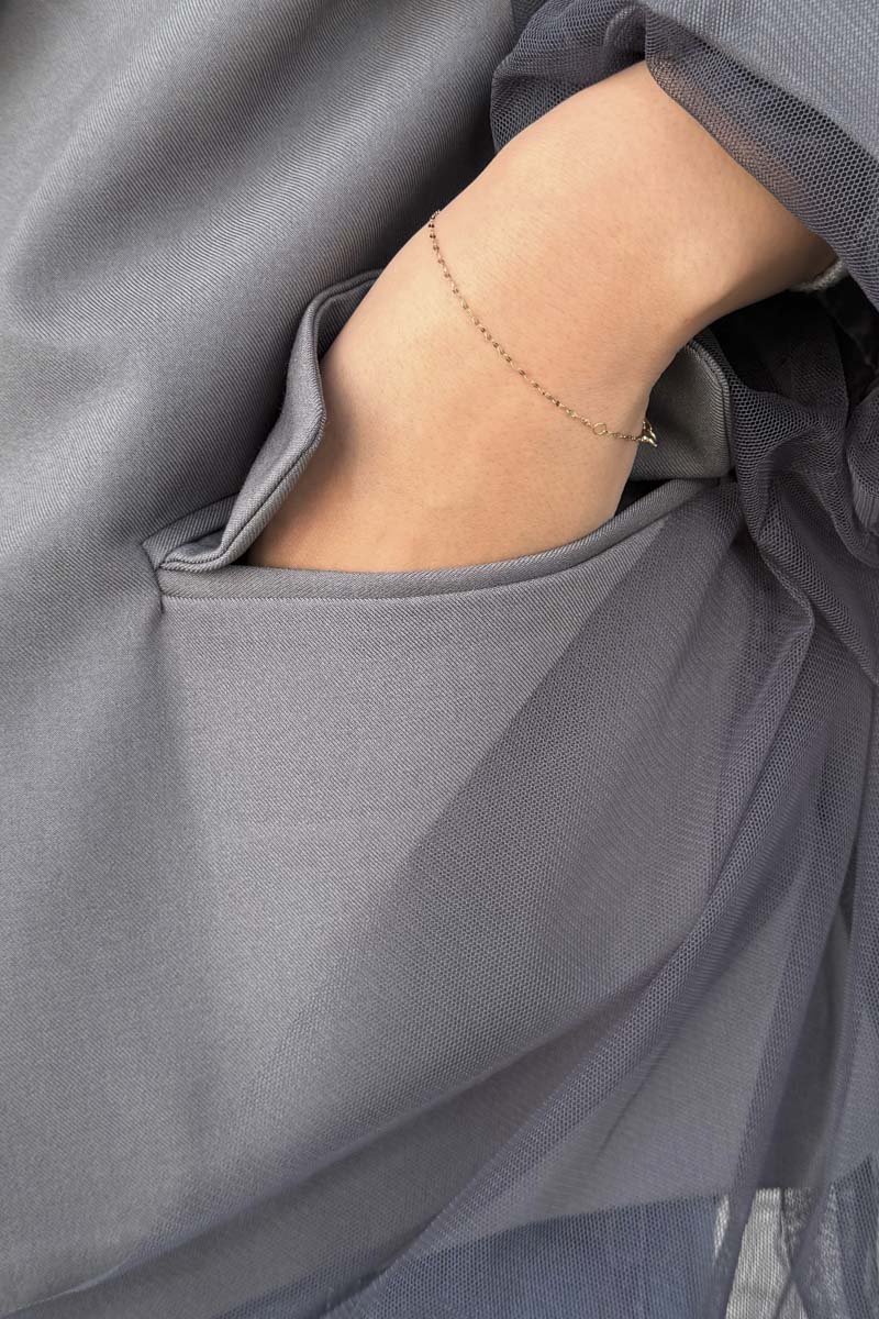 【予約：1月下旬〜2月上旬】Tulle Jacket／60251004002