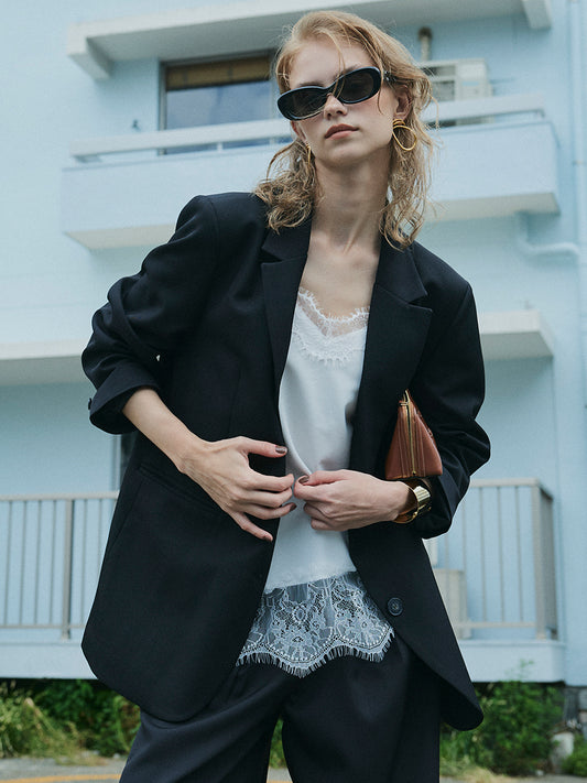 【予約：11月中旬】Sleek Tailored Jacket／60251004003