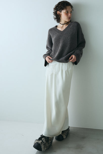 【予約：1月下旬〜2月上旬】Fluffy Essential Knit／60251009015