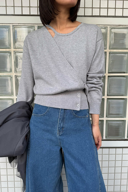 【予約：1月下旬〜2月上旬】Layered Knit／60251009022