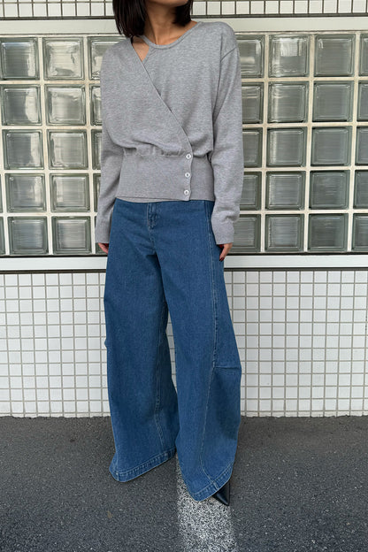 【予約：1月下旬〜2月上旬】Layered Knit／60251009022