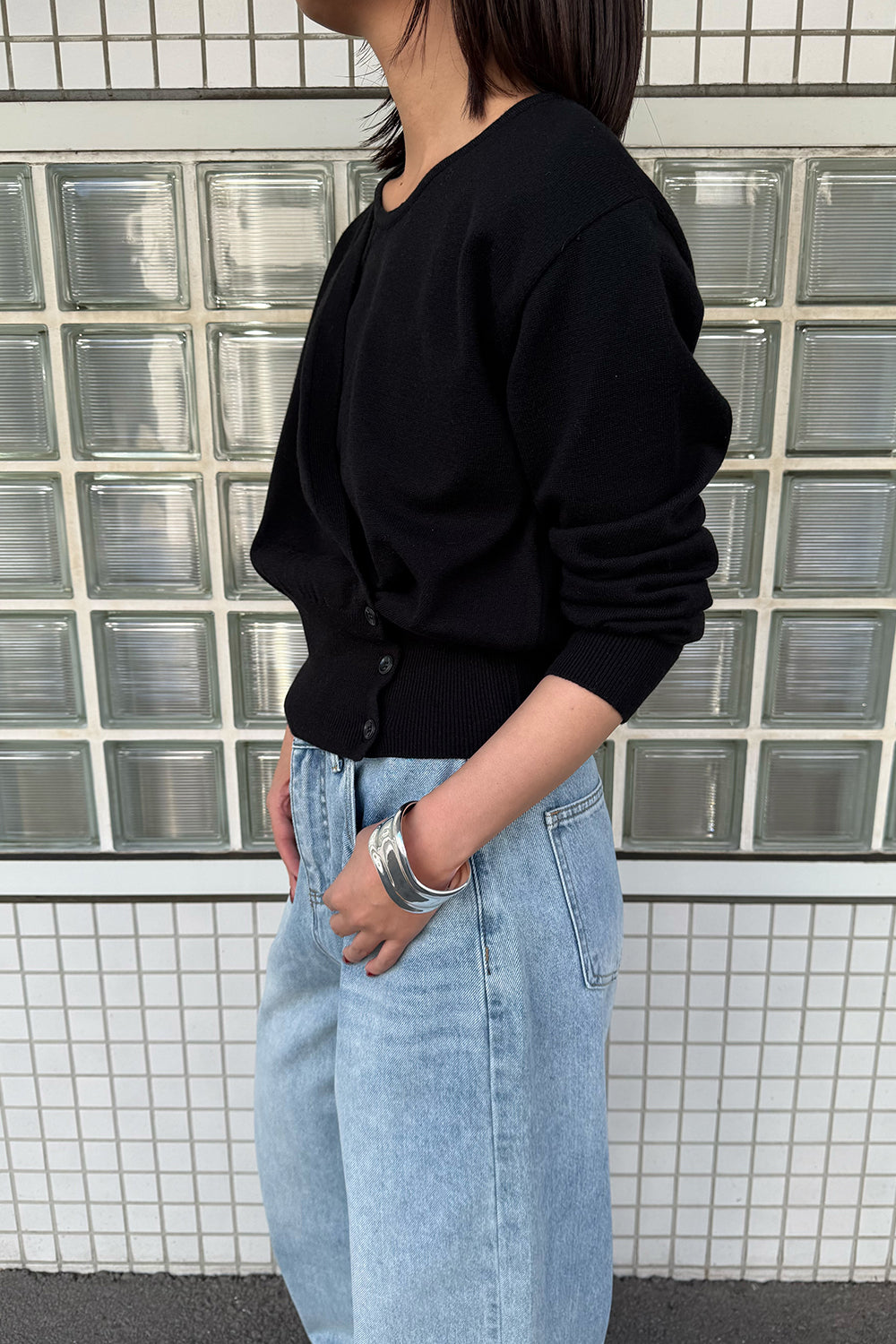 【予約：1月下旬〜2月上旬】Layered Knit／60251009022