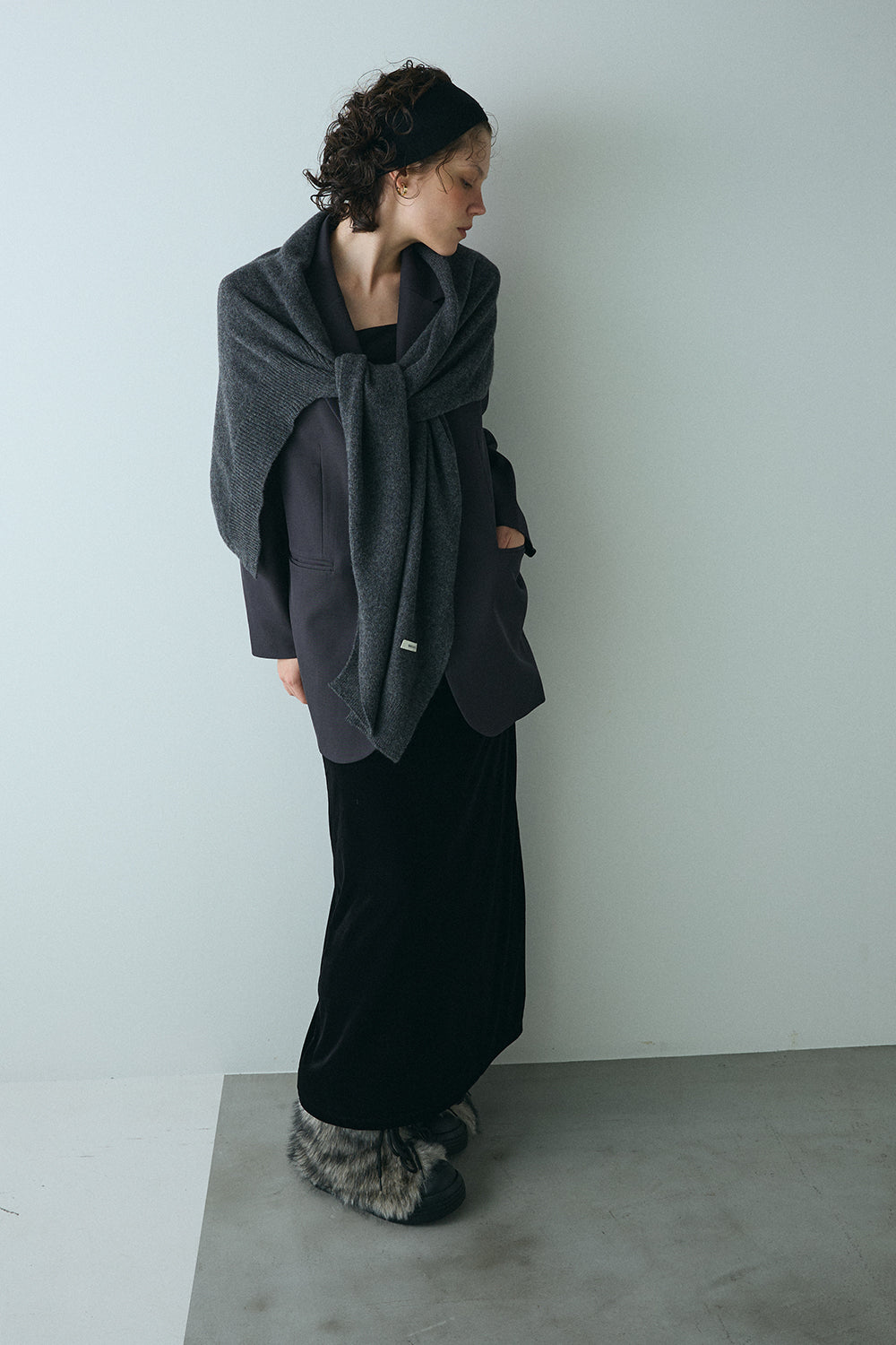 【予約：12月中旬】Alpaca Fur Boots／60251100054