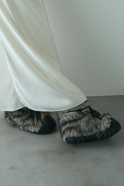 【予約：12月中旬】Alpaca Fur Boots／60251100054