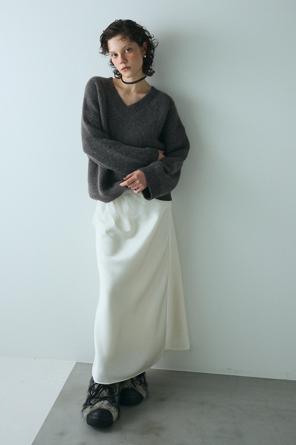 【予約：12月中旬】Alpaca Fur Boots／60251100054