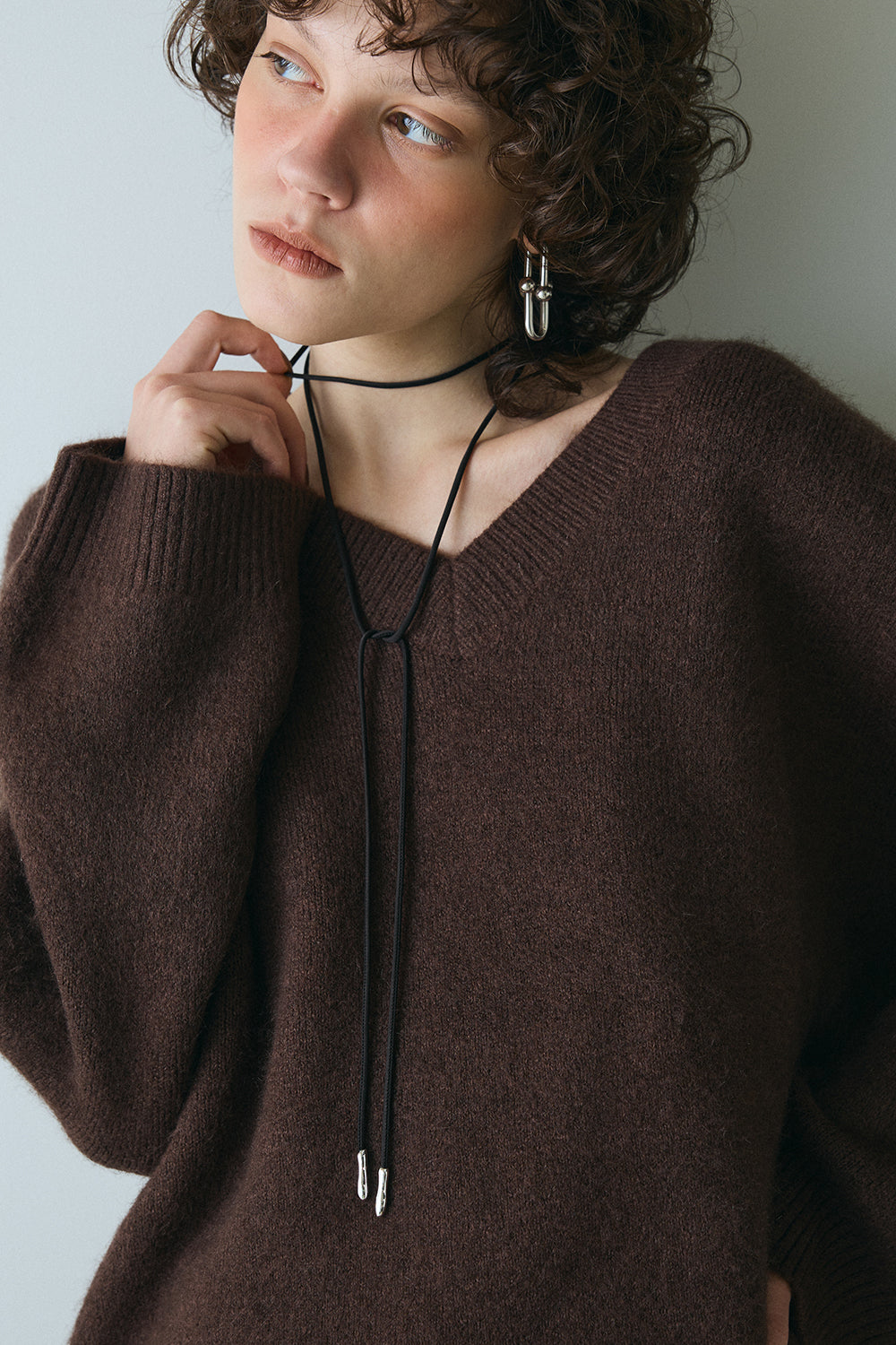 【予約：1月下旬〜2月上旬】Fluffy Essential Knit／60251009015