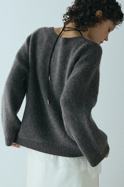 【予約：1月下旬〜2月上旬】Fluffy Essential Knit／60251009015