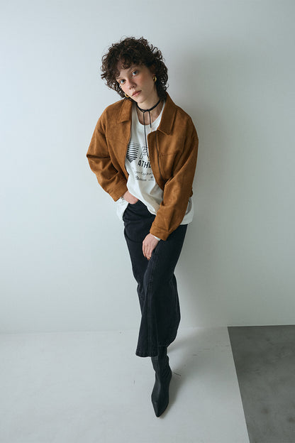 【予約：1月下旬〜2月上旬】Sleek Line Denim Skirt／60251002024