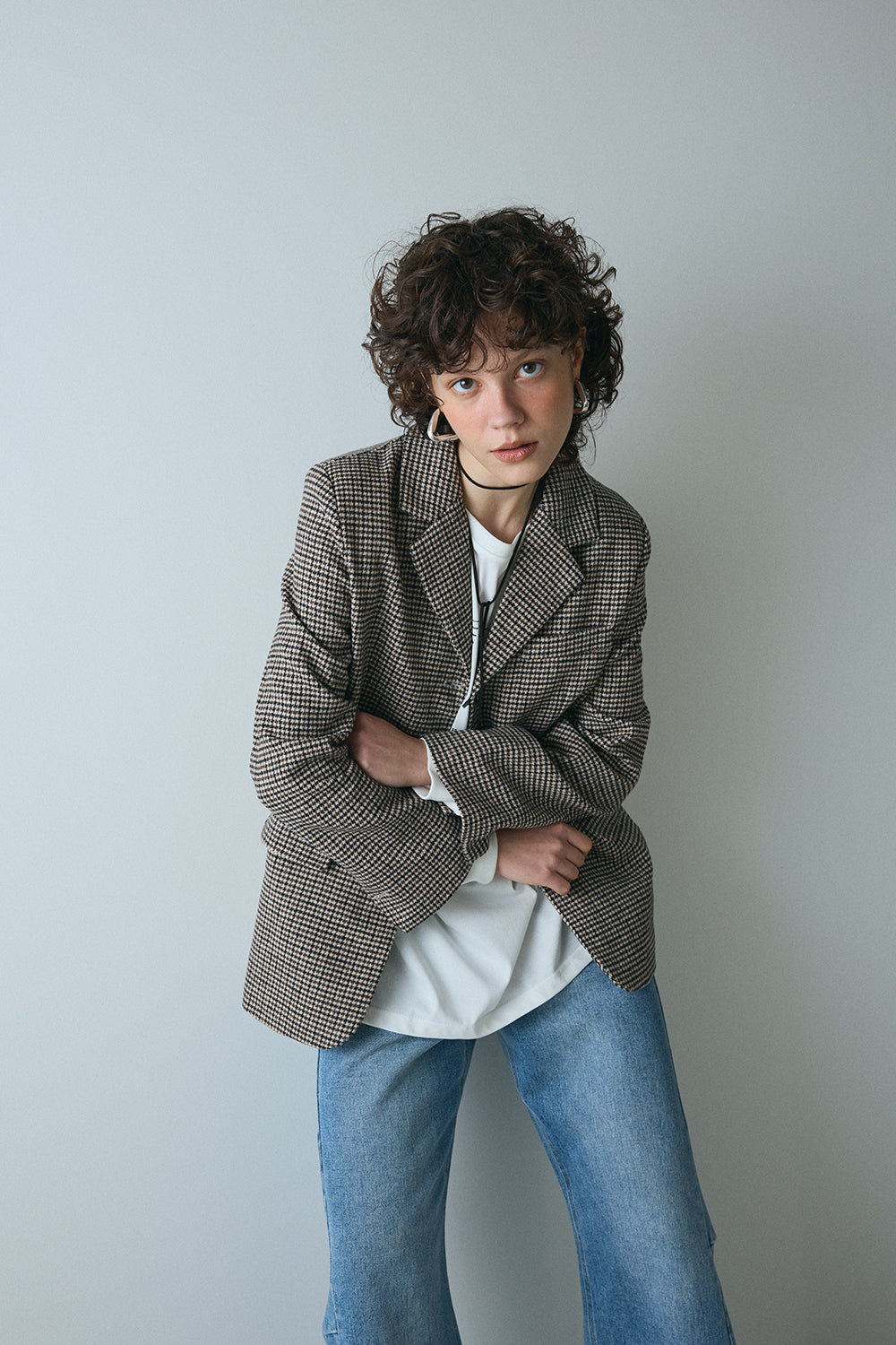 【予約：1月下旬〜2月上旬】Check Jacket／60251104039