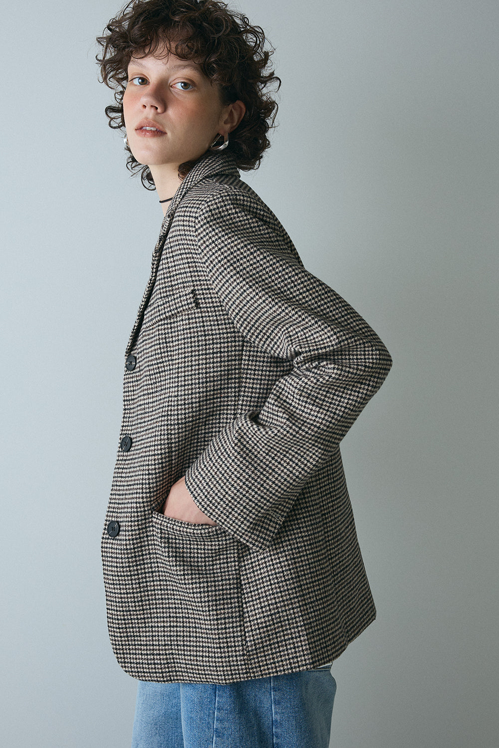 【予約：1月下旬〜2月上旬】Check Jacket／60251104039