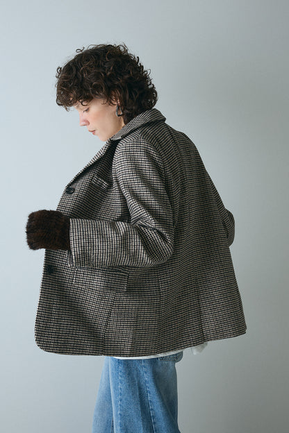 【予約：1月下旬〜2月上旬】Check Jacket／60251104039