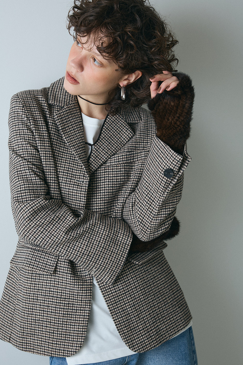 【予約：1月下旬〜2月上旬】Check Jacket／60251104039