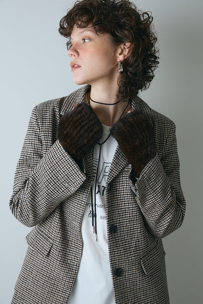 【予約：1月下旬〜2月上旬】Check Jacket／60251104039