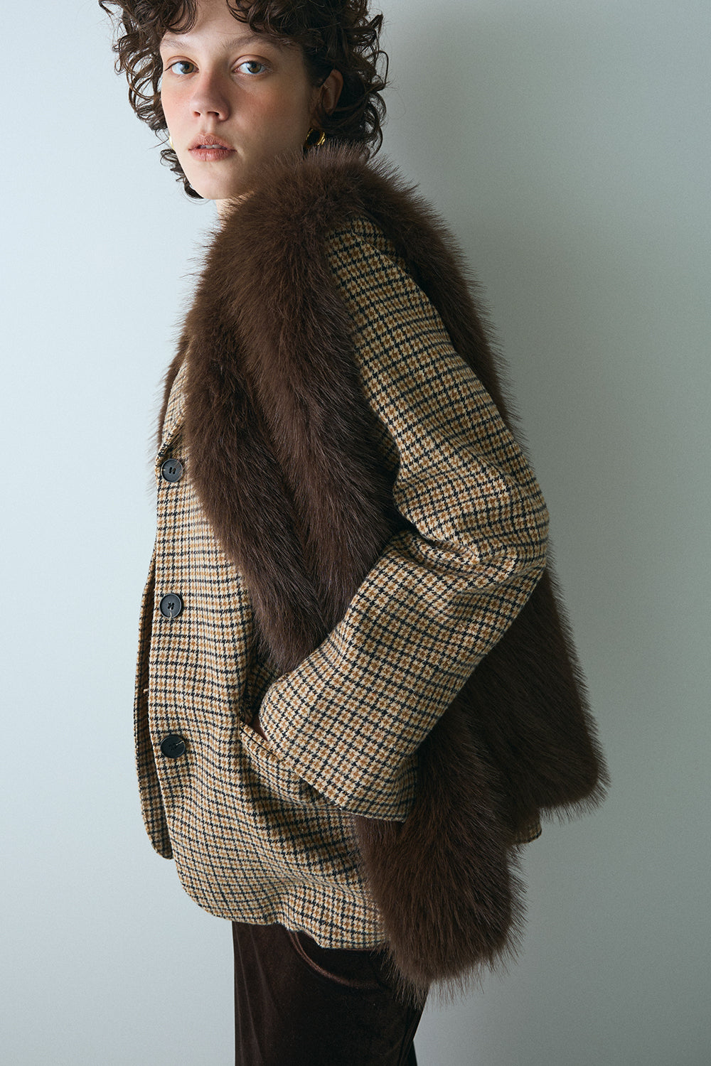 【予約：1月下旬〜2月上旬】Check Jacket／60251104039