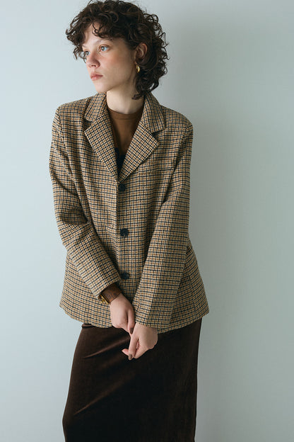 【予約：1月下旬〜2月上旬】Check Jacket／60251104039