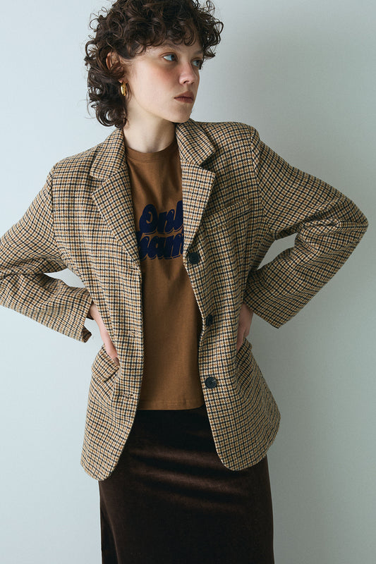 【予約：12月中旬】Check Jacket／60251104039