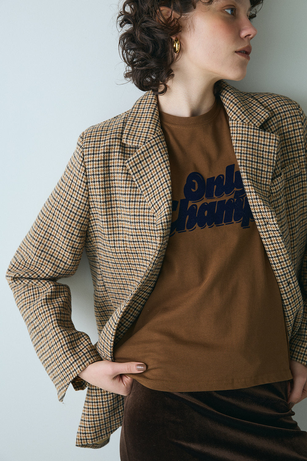 【予約：1月下旬〜2月上旬】Check Jacket／60251104039