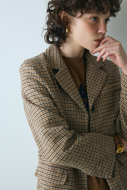 【予約：1月下旬〜2月上旬】Check Jacket／60251104039