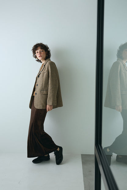 【予約：1月下旬〜2月上旬】Check Jacket／60251104039
