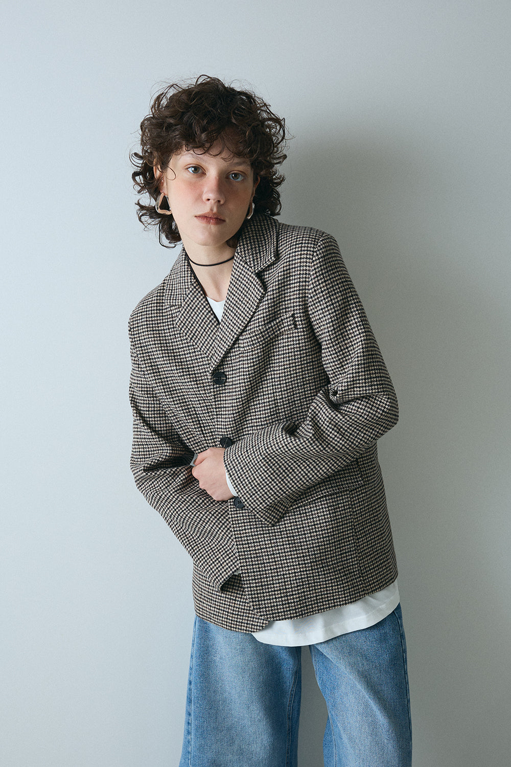 【予約：1月下旬〜2月上旬】Check Jacket／60251104039