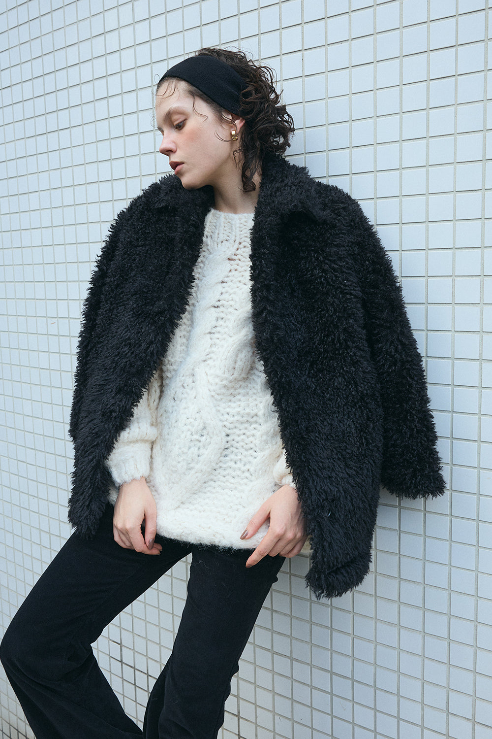 【予約：1月下旬〜2月上旬】Poodle Fur Coat／60251104041