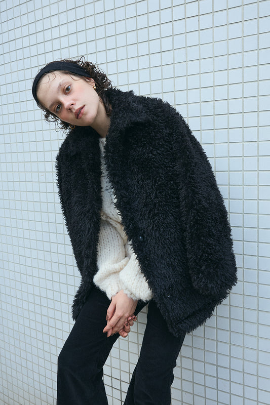 【予約：12月中旬】Poodle Fur Coat／60251104041
