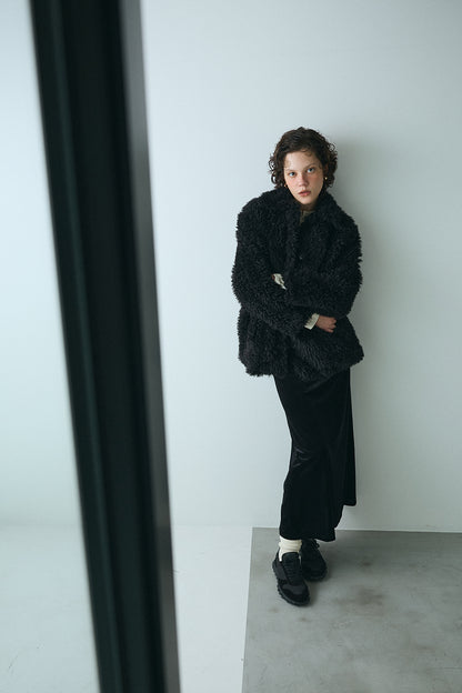 【予約：1月下旬〜2月上旬】Poodle Fur Coat／60251104041