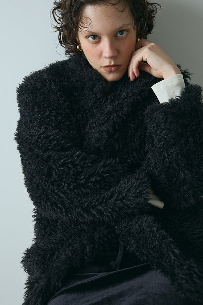 【予約：1月下旬〜2月上旬】Poodle Fur Coat／60251104041