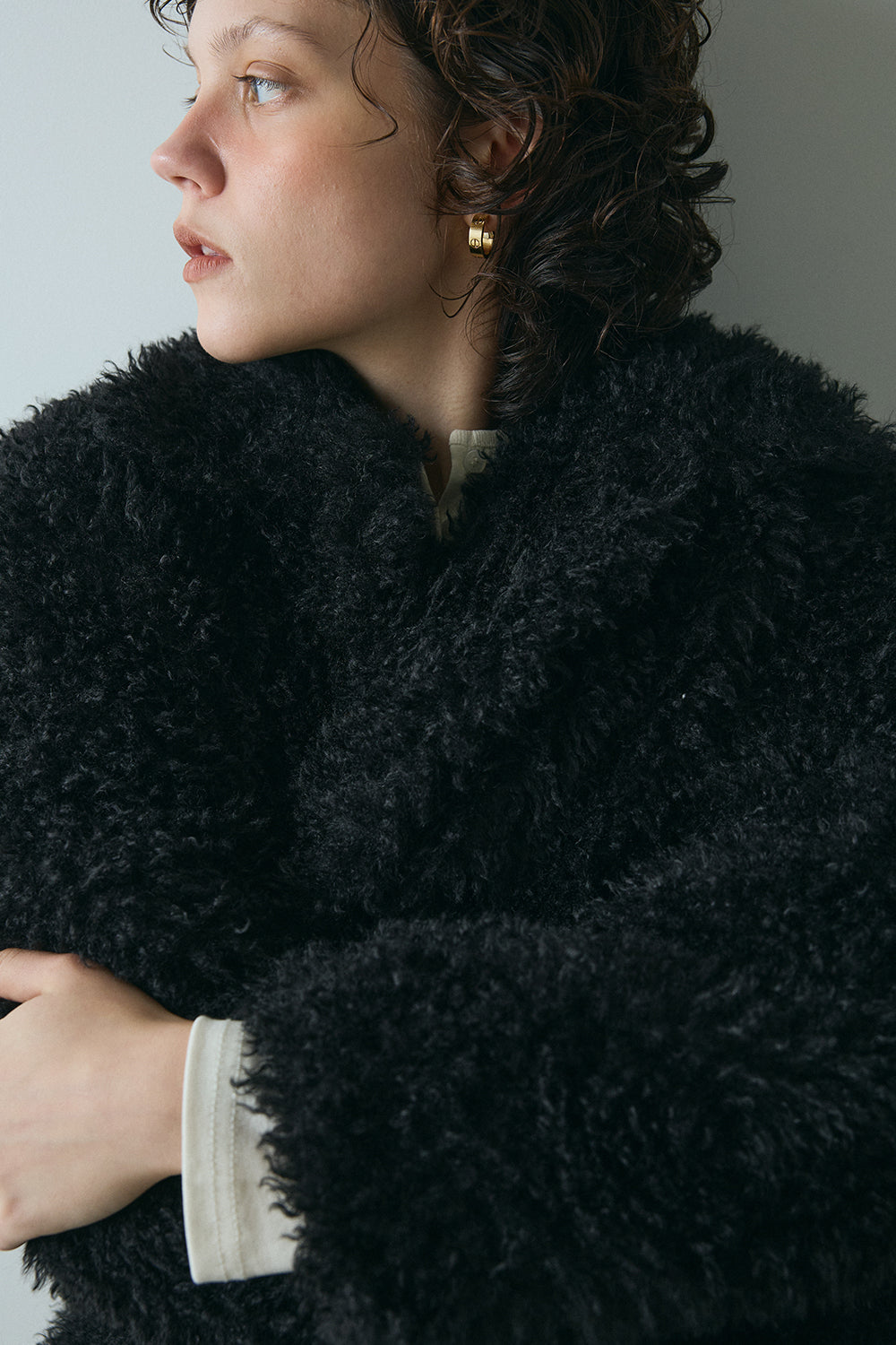 【予約：1月下旬〜2月上旬】Poodle Fur Coat／60251104041