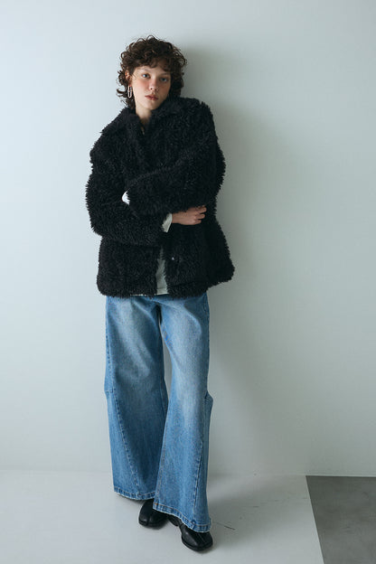 【予約：1月下旬〜2月上旬】Poodle Fur Coat／60251104041
