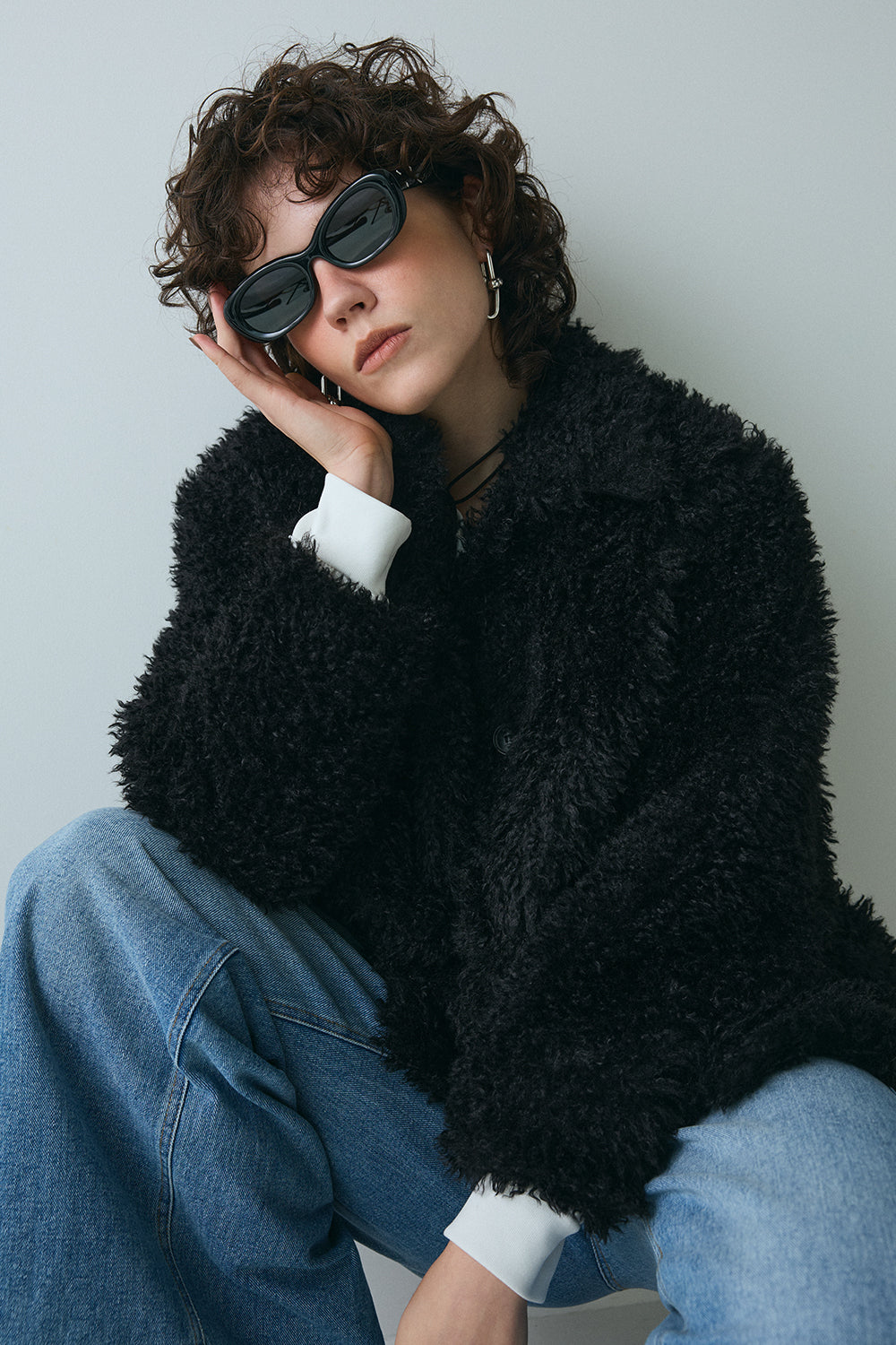 【予約：1月下旬〜2月上旬】Poodle Fur Coat／60251104041