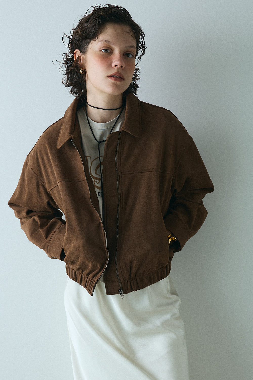 【予約：1月下旬〜2月上旬】Eco Suede Jacket／60251104042