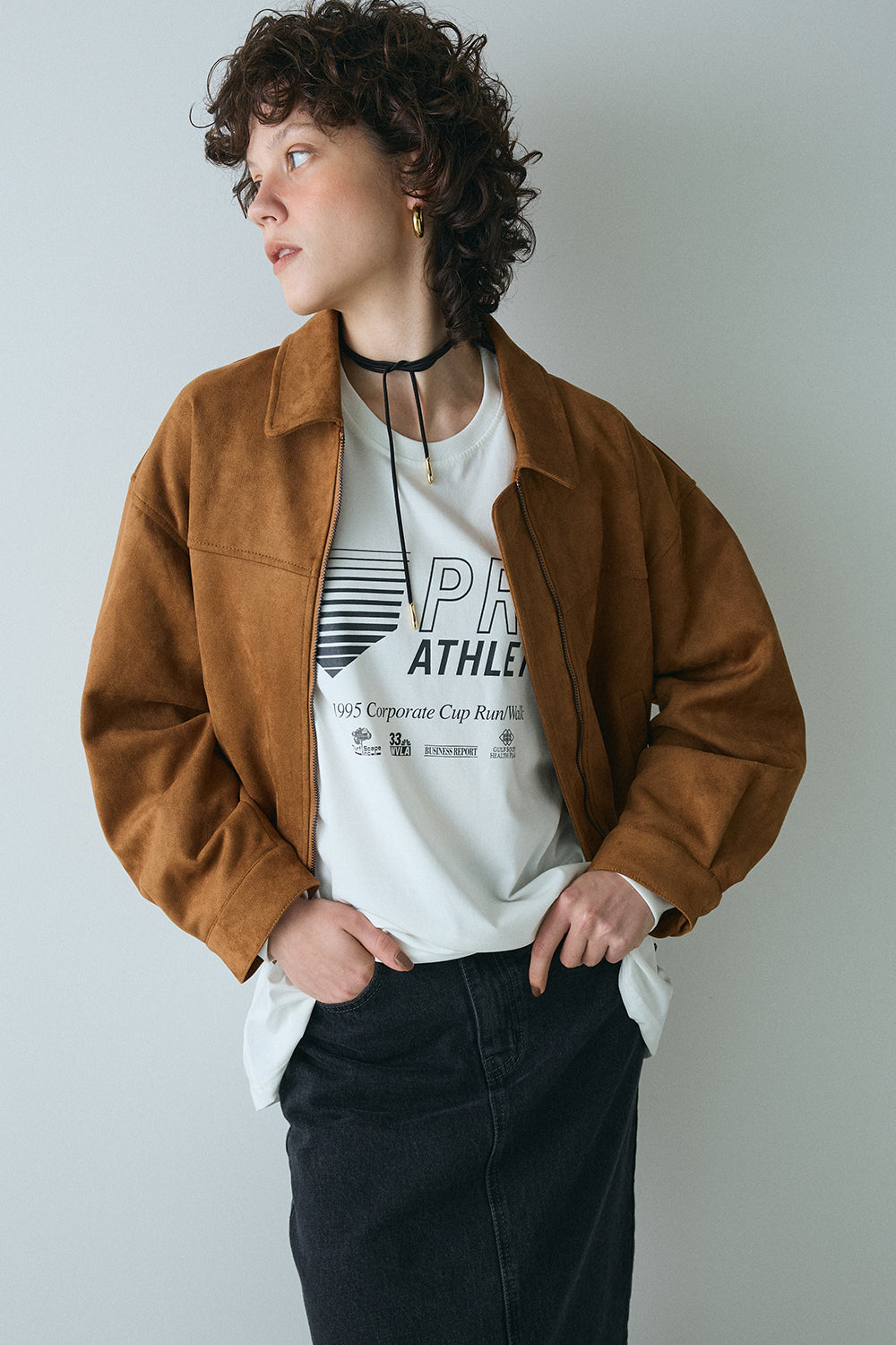 【予約：1月下旬〜2月上旬】Eco Suede Jacket／60251104042