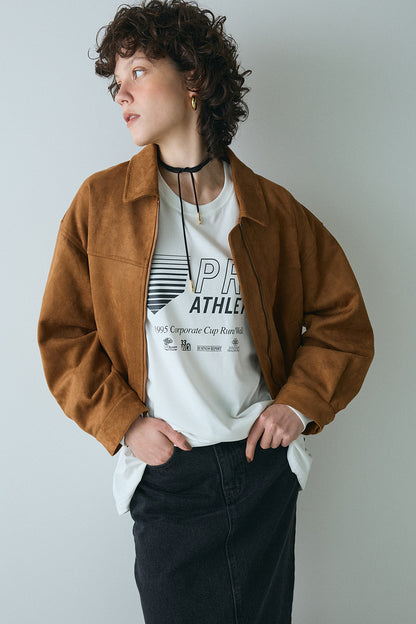 【予約：1月下旬〜2月上旬】Eco Suede Jacket／60251104042