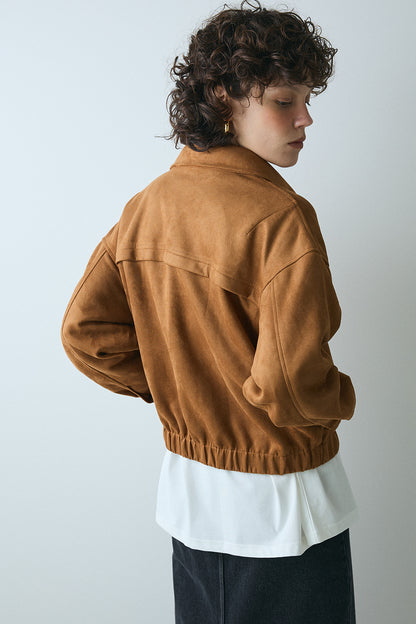 【予約：1月下旬〜2月上旬】Eco Suede Jacket／60251104042