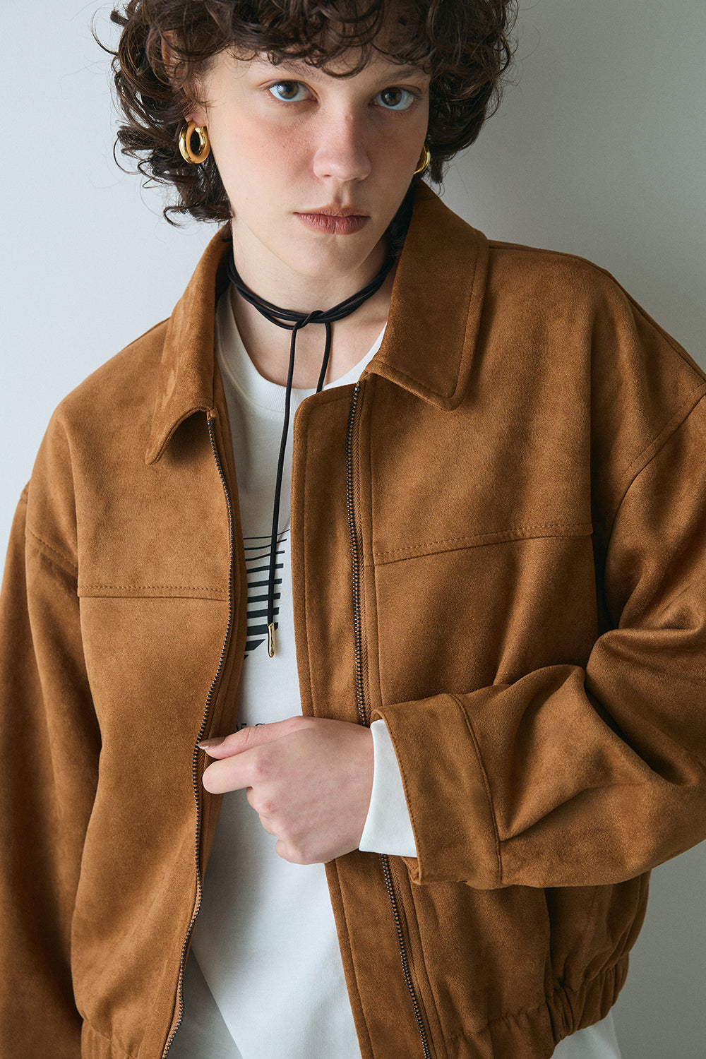 【予約：1月下旬〜2月上旬】Eco Suede Jacket／60251104042