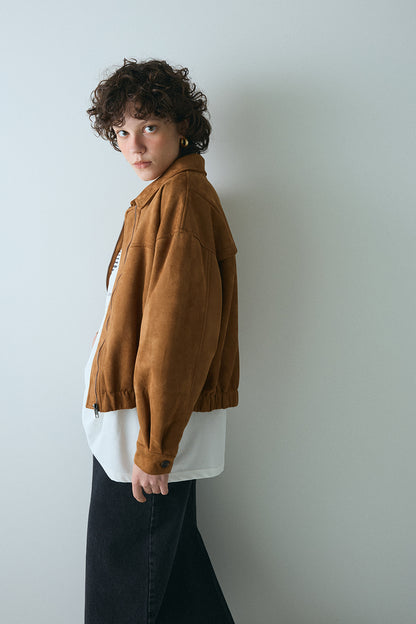 【予約：1月下旬〜2月上旬】Eco Suede Jacket／60251104042