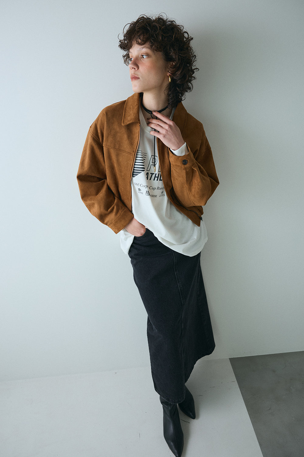 【予約：1月下旬〜2月上旬】Eco Suede Jacket／60251104042