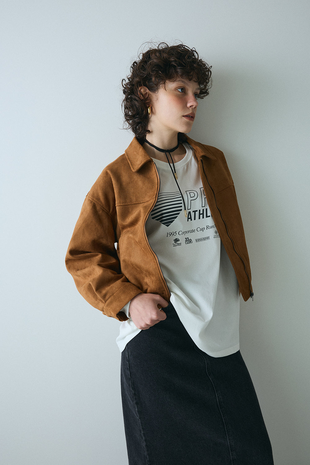 【予約：1月下旬〜2月上旬】Eco Suede Jacket／60251104042