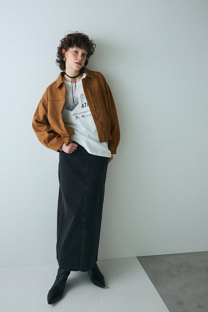 【予約：1月下旬〜2月上旬】Eco Suede Jacket／60251104042