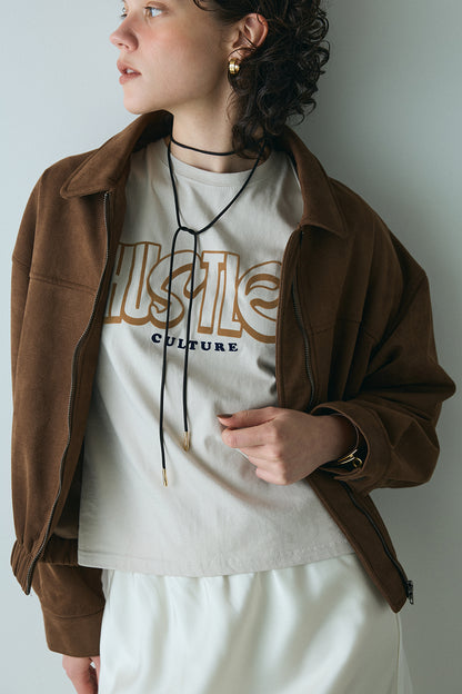 【予約：1月下旬〜2月上旬】Eco Suede Jacket／60251104042