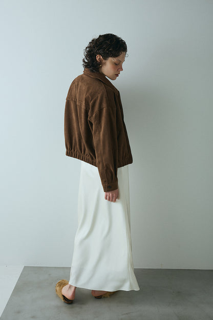 【予約：1月下旬〜2月上旬】Eco Suede Jacket／60251104042