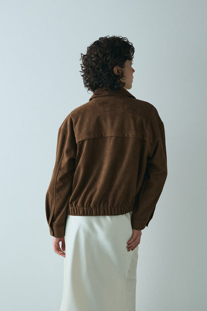 【予約：1月下旬〜2月上旬】Eco Suede Jacket／60251104042