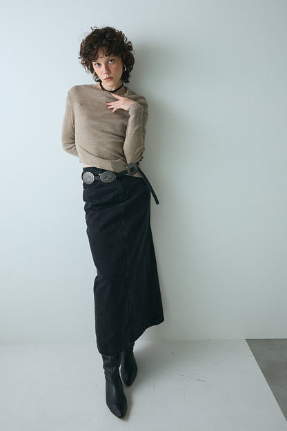 【予約：1月下旬〜2月上旬】Hem Rib Knit／60251108051