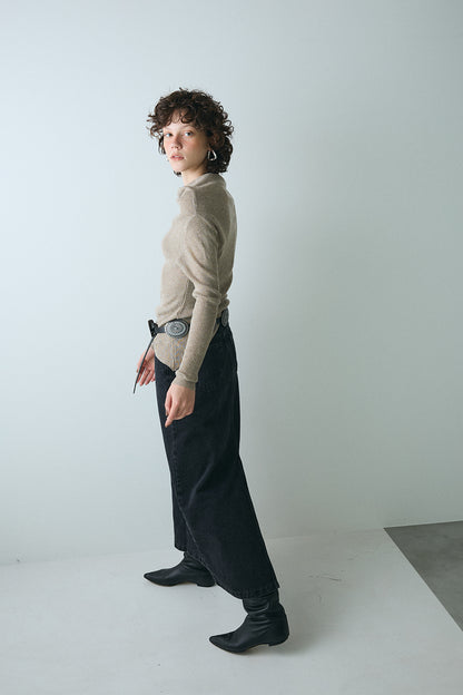 【予約：1月下旬〜2月上旬】Hem Rib Knit／60251108051