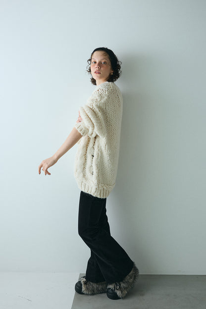 【予約：12月中旬】Chunky Cable Knit／60251109044